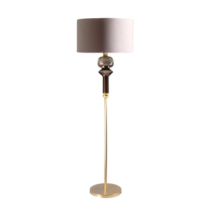 Lolite Marie Floor Lamp - Brown & Transparent