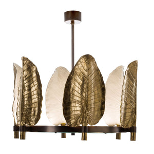 Acapulco 12 light Chandelier - Gold