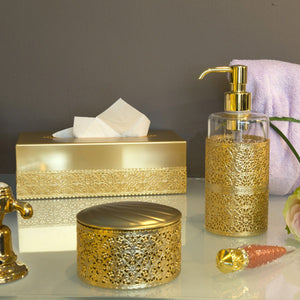 Marbella Gold Bathroom Set