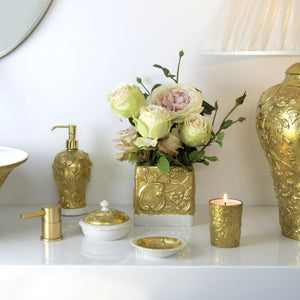 Taormina Gold Bathroom Set